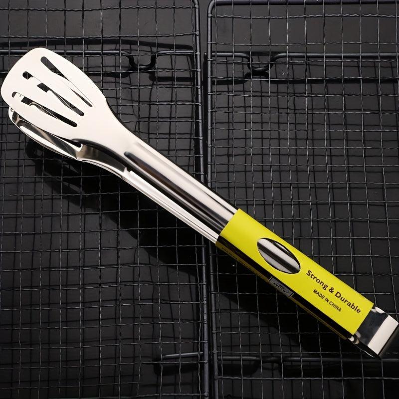 Stainless Steel BBQ Scissors and Tongs Set for Outdoor BBQ