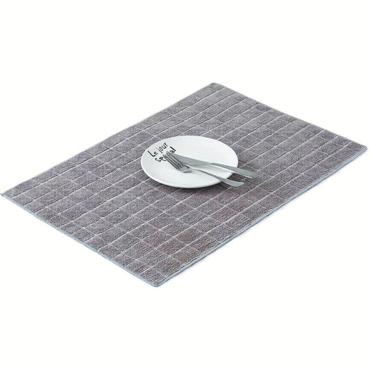 12pcs Thickened Dish Towels Scouring Pad Square Dish Cloths Style Dish Towel