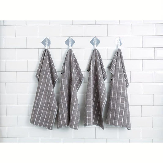 12pcs Thickened Dish Towels Scouring Pad Square Dish Cloths Style Dish Towel