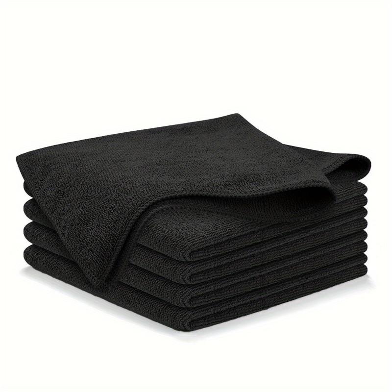 12pcs Microfiber Dish Cloths Absorbent Daily Cleaning Rags Scouring Pads