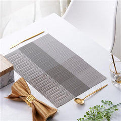 Thickened Teslin Place Mat Non Slip Heat Insulation Kitchen Dining Table Mat