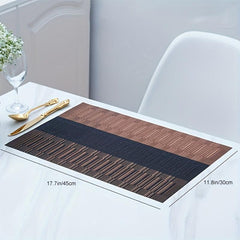 Thickened Teslin Place Mat Non Slip Heat Insulation Kitchen Dining Table Mat
