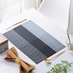 Thickened Teslin Place Mat Non Slip Heat Insulation Kitchen Dining Table Mat