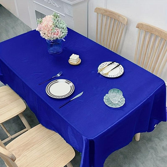 Modern Western Square Tablecloth Polyester Dining Cover
