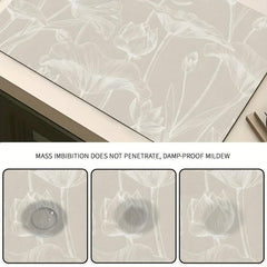 1pc Dish Drying Pad Kitchen Absorbent Mat Washstand Drain Mat Soft Diatom