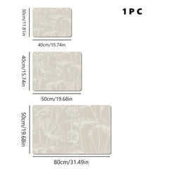 1pc Dish Drying Pad Kitchen Absorbent Mat Washstand Drain Mat Soft Diatom