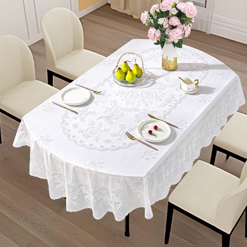 European Style Bronzing Tablecloth Waterproof Table Cover