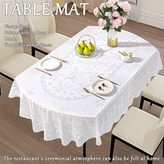 European Style Bronzing Tablecloth Waterproof Table Cover