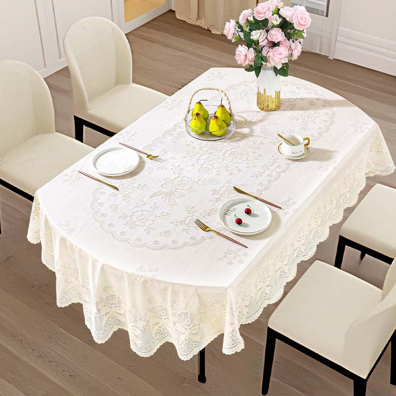 European Style Bronzing Tablecloth Waterproof Table Cover