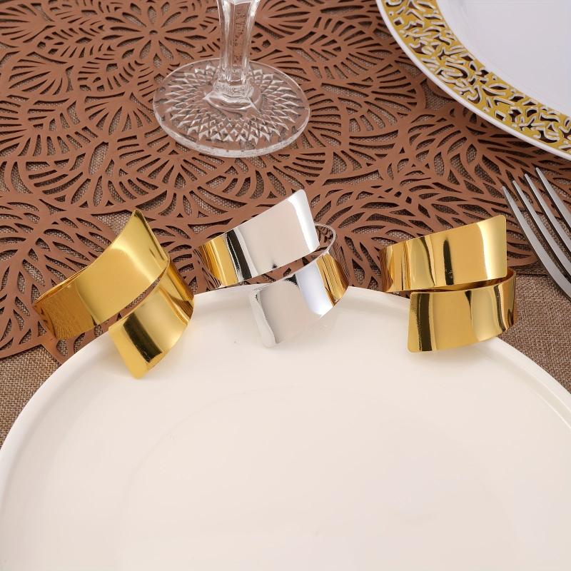 12pcs Napkin Ring Napkin Buckle for Table Decoration