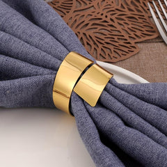 12pcs Napkin Ring Napkin Buckle for Table Decoration