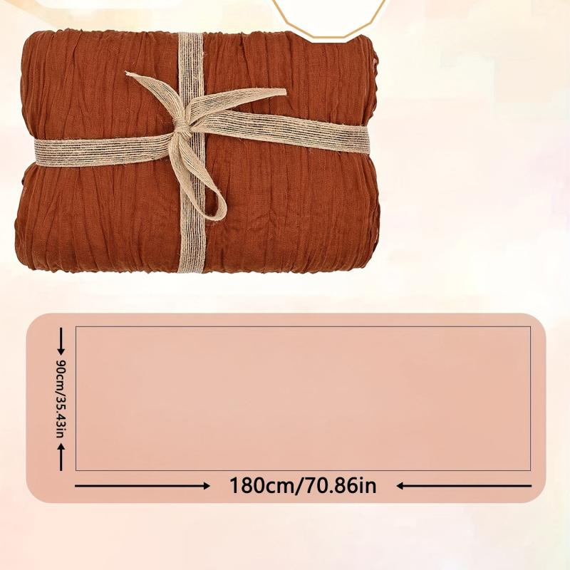 Polyester Table Runner for Bohemian Rural Dinner Decoration
