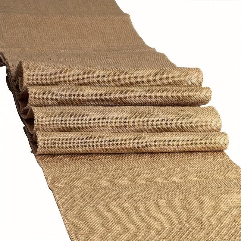 Burlap Table Runner Halloween Home Decor Jute Material Table Cover