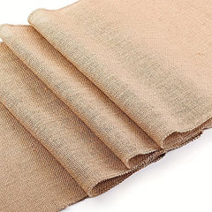 Burlap Table Runner Halloween Home Decor Jute Material Table Cover