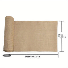 Burlap Table Runner Halloween Home Decor Jute Material Table Cover