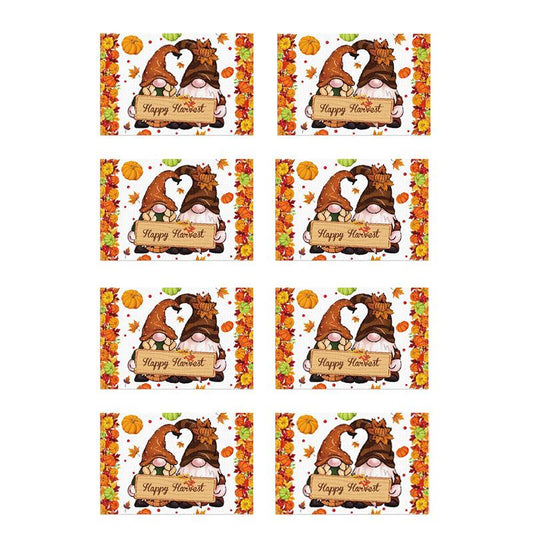 Fall Series Table Runner placemats Thanksgiving Theme Linen
