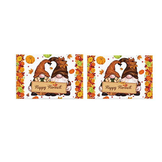 Fall Series Table Runner placemats Thanksgiving Theme Linen