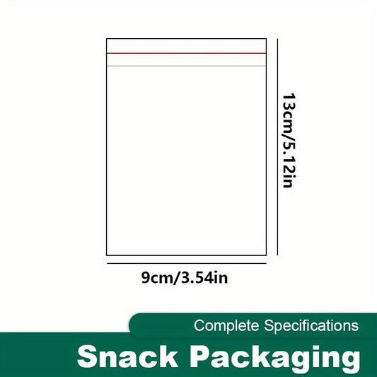 100pcs Ziplock Bags PE Gallon Food Storage Bags