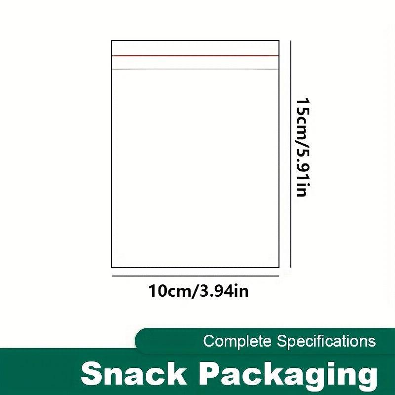 100pcs Ziplock Bags PE Gallon Food Storage Bags