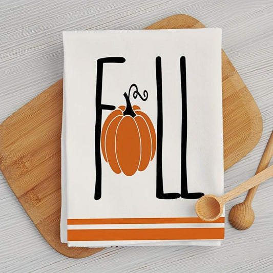 Thanksgiving Pumpkin Dish Cloth Orange Scouring Pad Kitchen Supplies