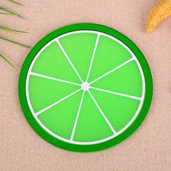 Silicone Fruit Coasters - Non Slip Heat Resistant Pads