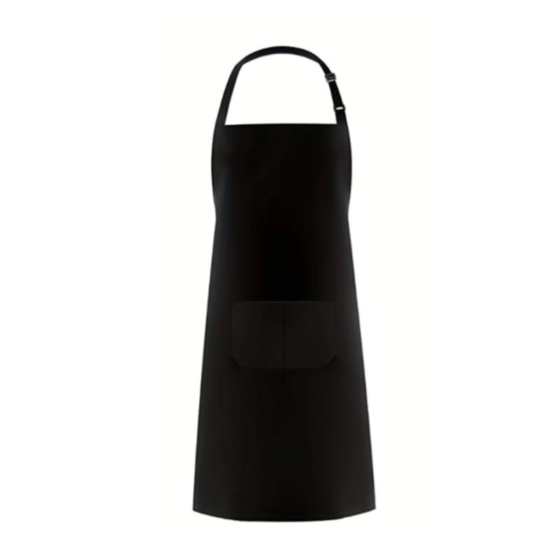 Waterproof Adjustable Bib Apron with 2 Pockets for Cooking and Baking