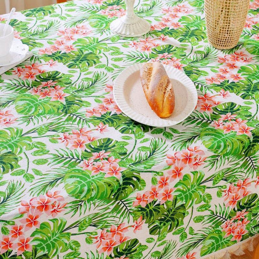 Boho Style Blend Tablecloth for Summer Parties and Events