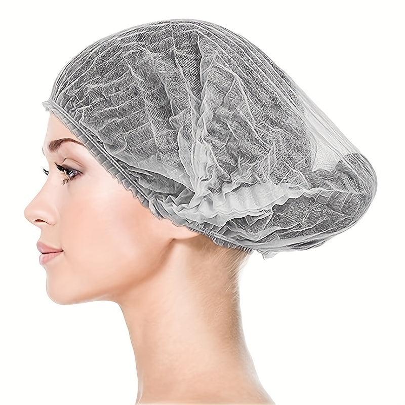Disposable Non-woven Chef's Hair Cap 60-96 Cm Hair Net Elastic