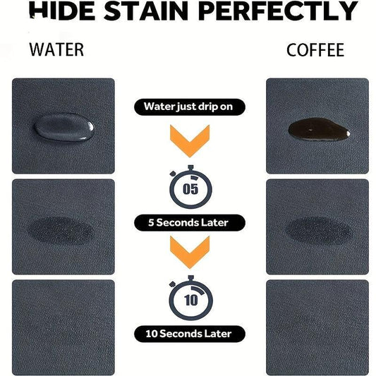 Rubber Drain Mat Coaster Absorbent Bathroom Countertop Mat