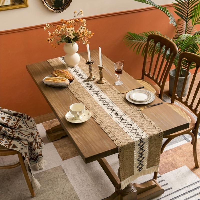 Polyester Table Runner Ethnic Style Placemat