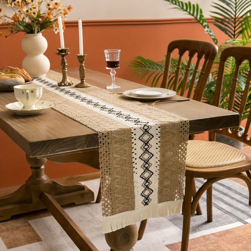 Polyester Table Runner Ethnic Style Placemat