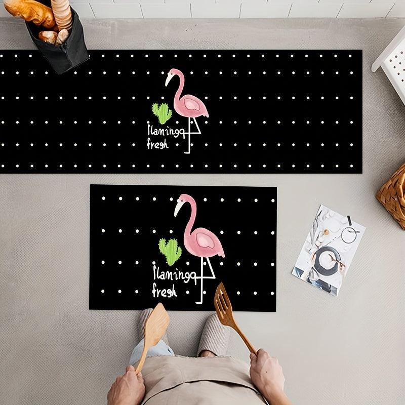2pcs Anti Fatigue Kitchen Mat & Hallway Carpet Set