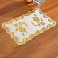 Plastic Placemats Square Dining Table Pads European Style Minimalist