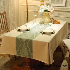 Waterproof Rectangle Tablecloth for Picnic or Party Decor