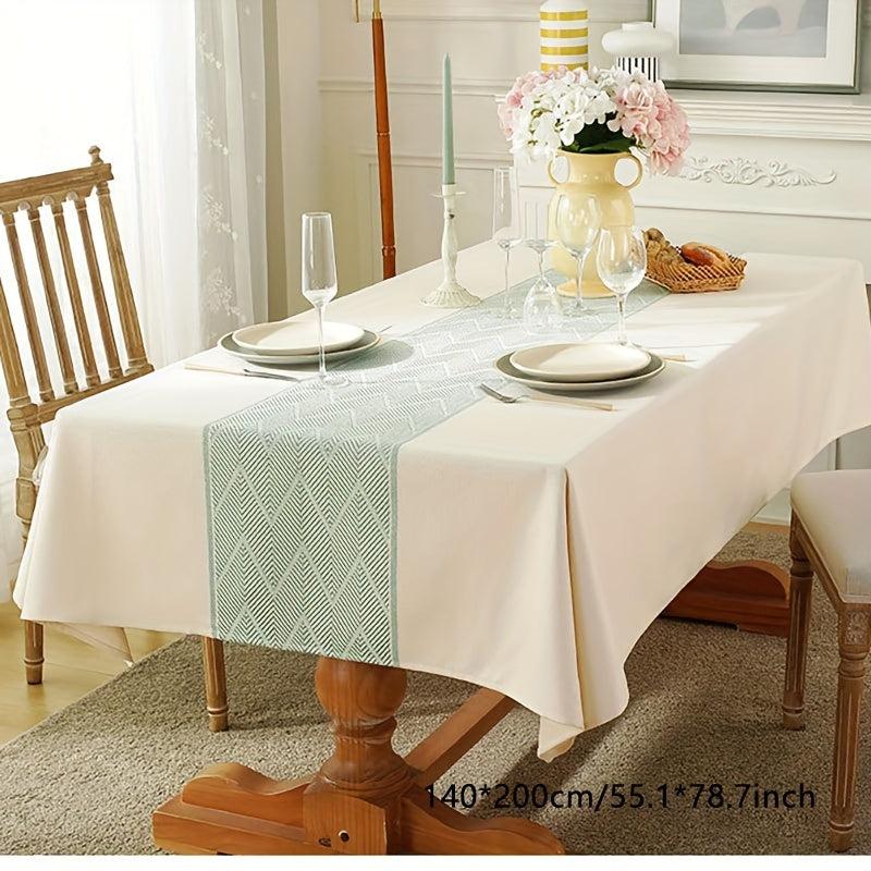 Waterproof Rectangle Tablecloth for Picnic or Party Decor