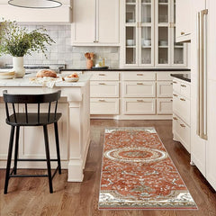 Vintage Floral 2'X10' Kitchen Rug Soft Laundry Room Oriental Hallway Rug