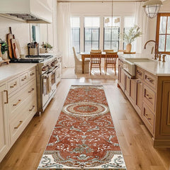 Vintage Floral 2'X10' Kitchen Rug Soft Laundry Room Oriental Hallway Rug