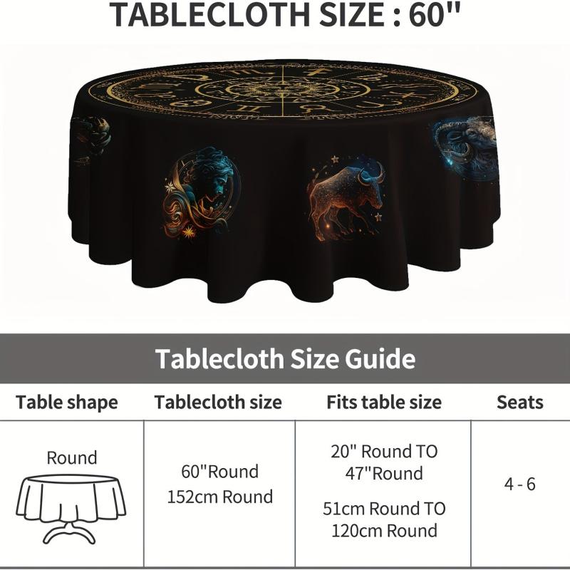 Altar Cloth Tarot Zodiac Astrology Constellations Love Oracle Tablecloth