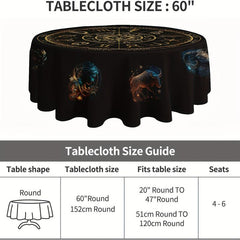 Altar Cloth Tarot Zodiac Astrology Constellations Love Oracle Tablecloth