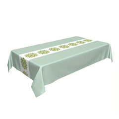 Printed Polyester Tablecloth Waterproof Rectangle Style