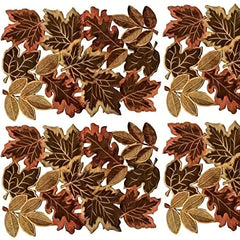 4pcs Modern Floral Tea Plate Placemats Creative Tablemats for Home Decor
