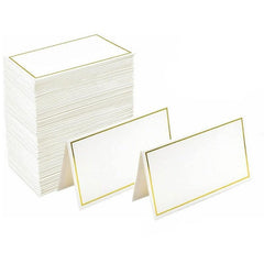 20pcs Acrylic Place Cards Transparent Acrylic Shelf Rectangle Blank Plate