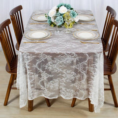 Vintage Lace Tablecloth 152x304.8cm Embroidery Anti-scalding Table Cover