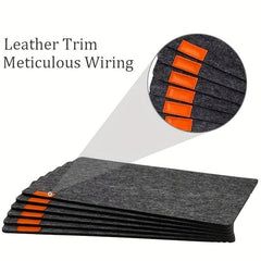 12pcs Felt Meal Cushion Set Nordic Style Table Decoration Mat