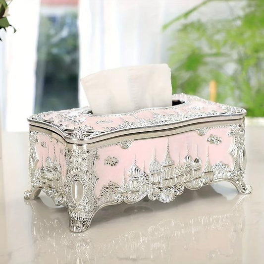 Castle Tissue Box Holder for Living Room Dining KTV