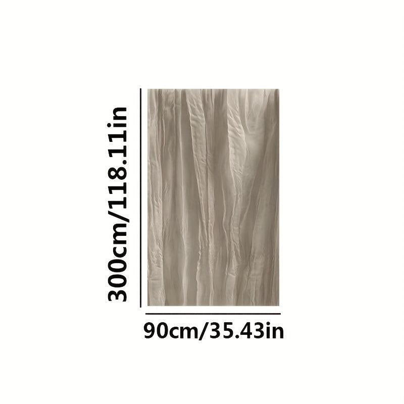 Boho Style Crinkle Cloth Table Runner for Wedding Reception