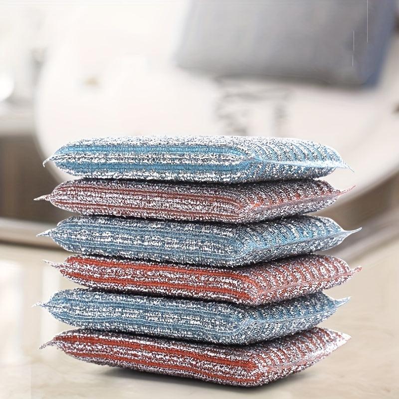 4pcs Double Sided Cleaning Brush Set for Tableware and Pans
