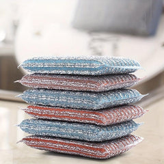 4pcs Double Sided Cleaning Brush Set for Tableware and Pans