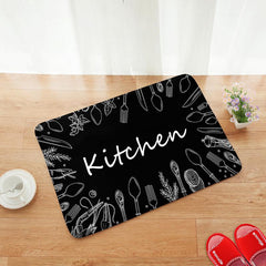 Soft Thickened Kitchen Mat Non-slip Waterproof