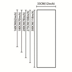 Khaki Polyester Table Runner with Retro Grid and Hollow Tassels
